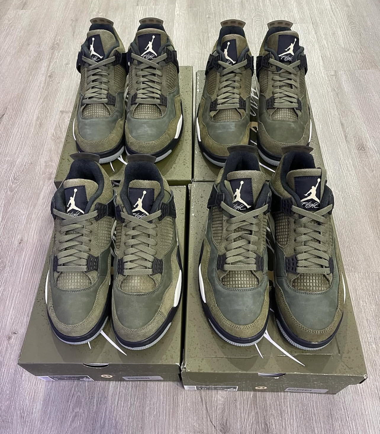 Air Jordan 4 x Craft Olive