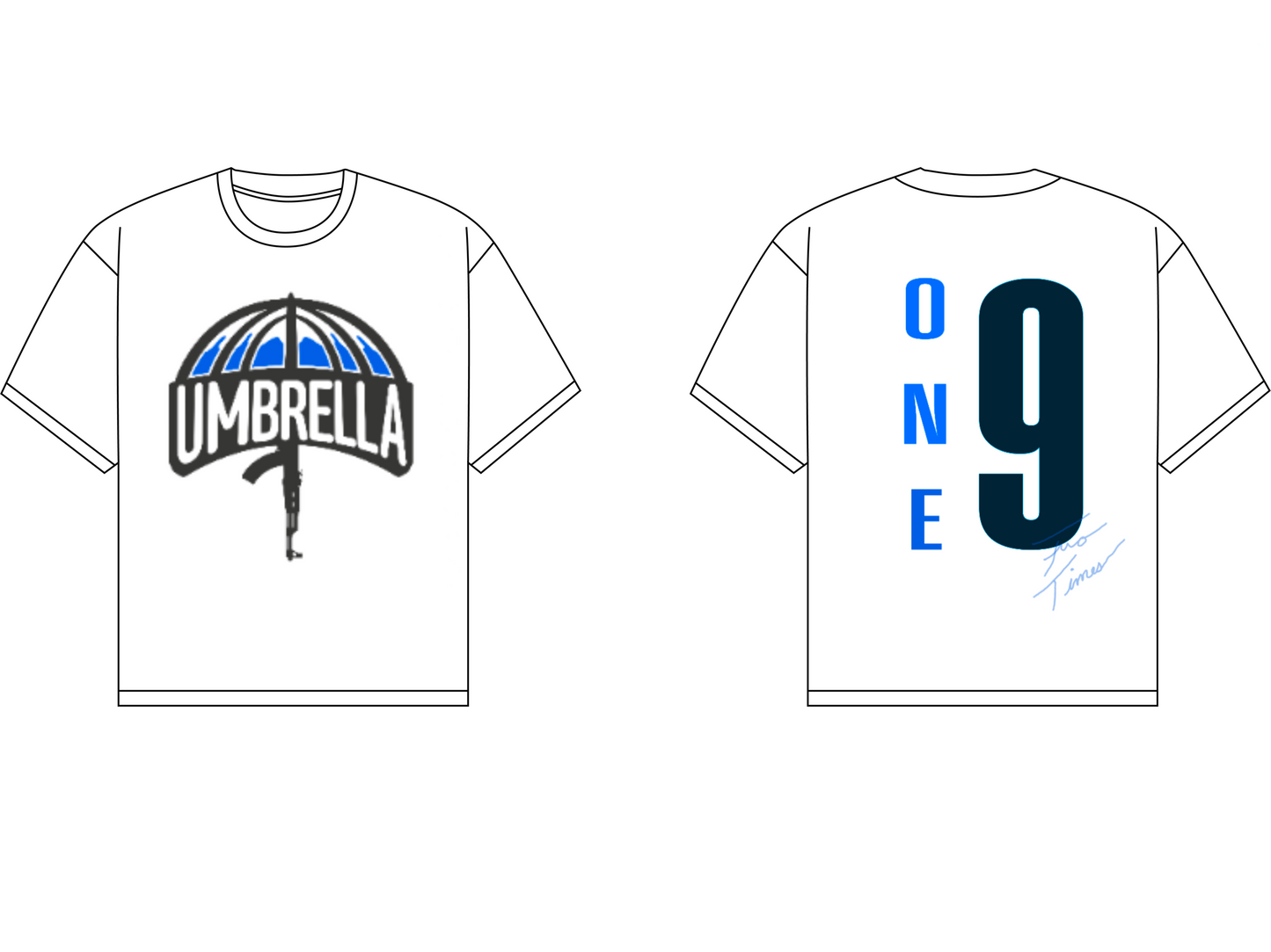 Pastels&Pistols x One9 2X!! Tee