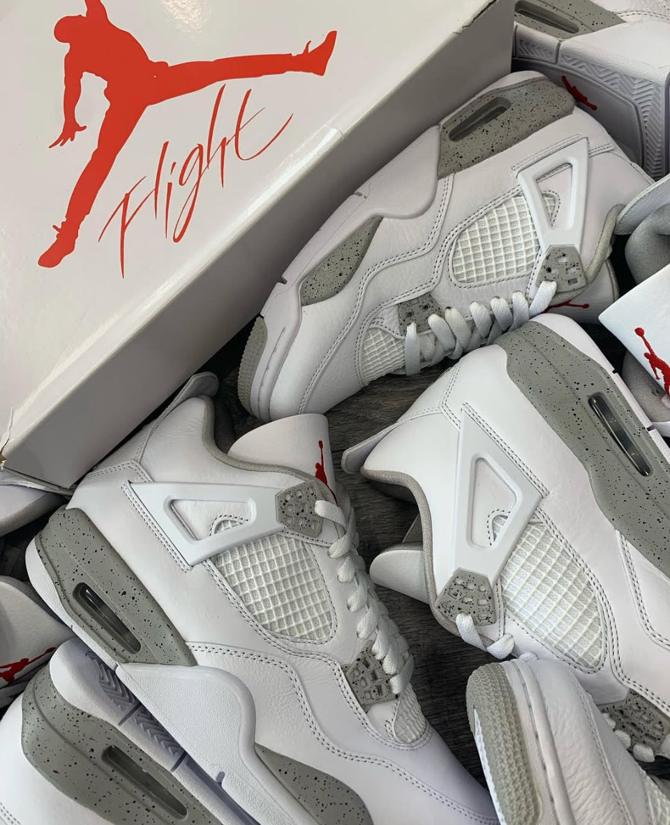 Air Jordan 4 x White Oreo