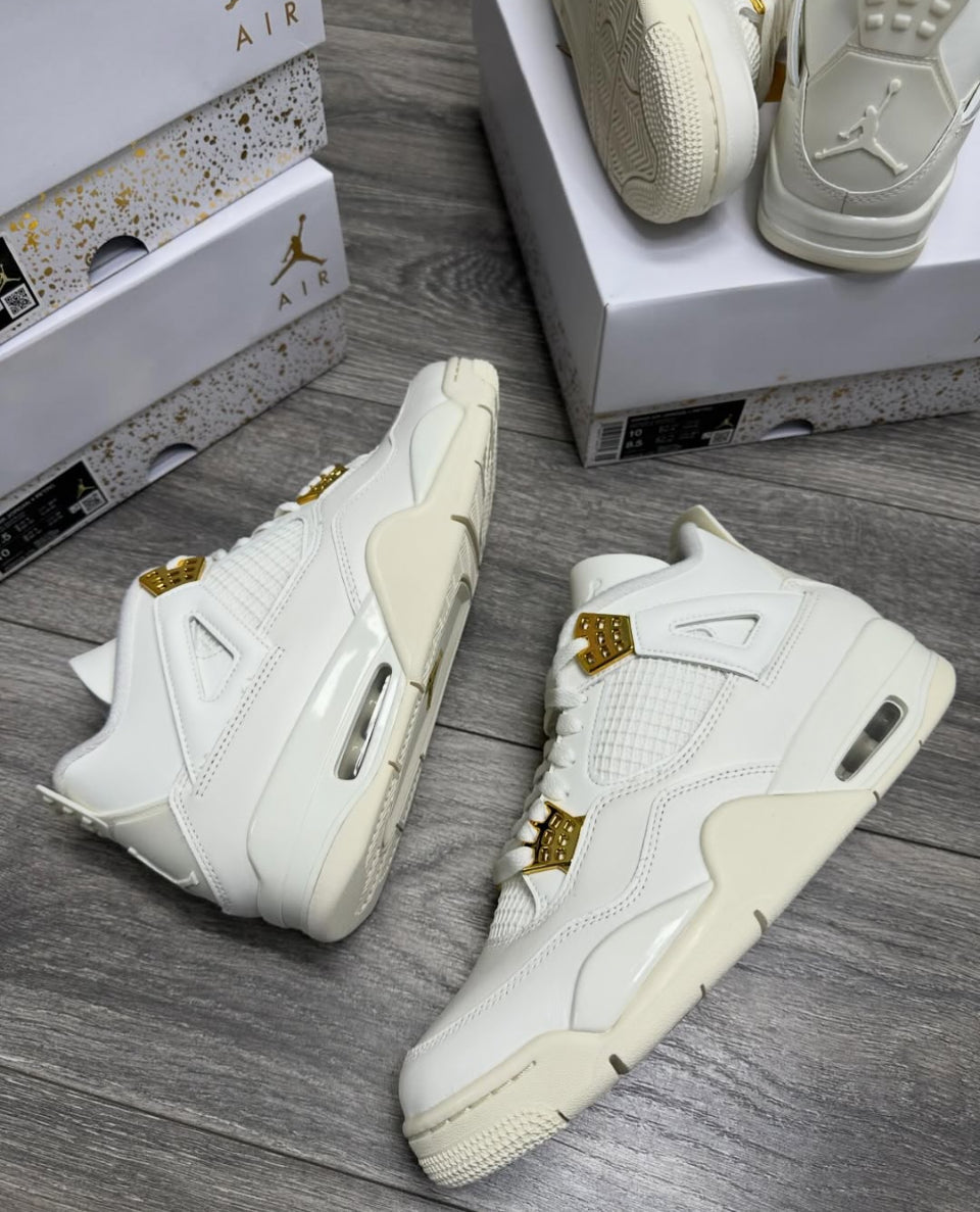 Air Jordan 4 Metallic Gold (Women)