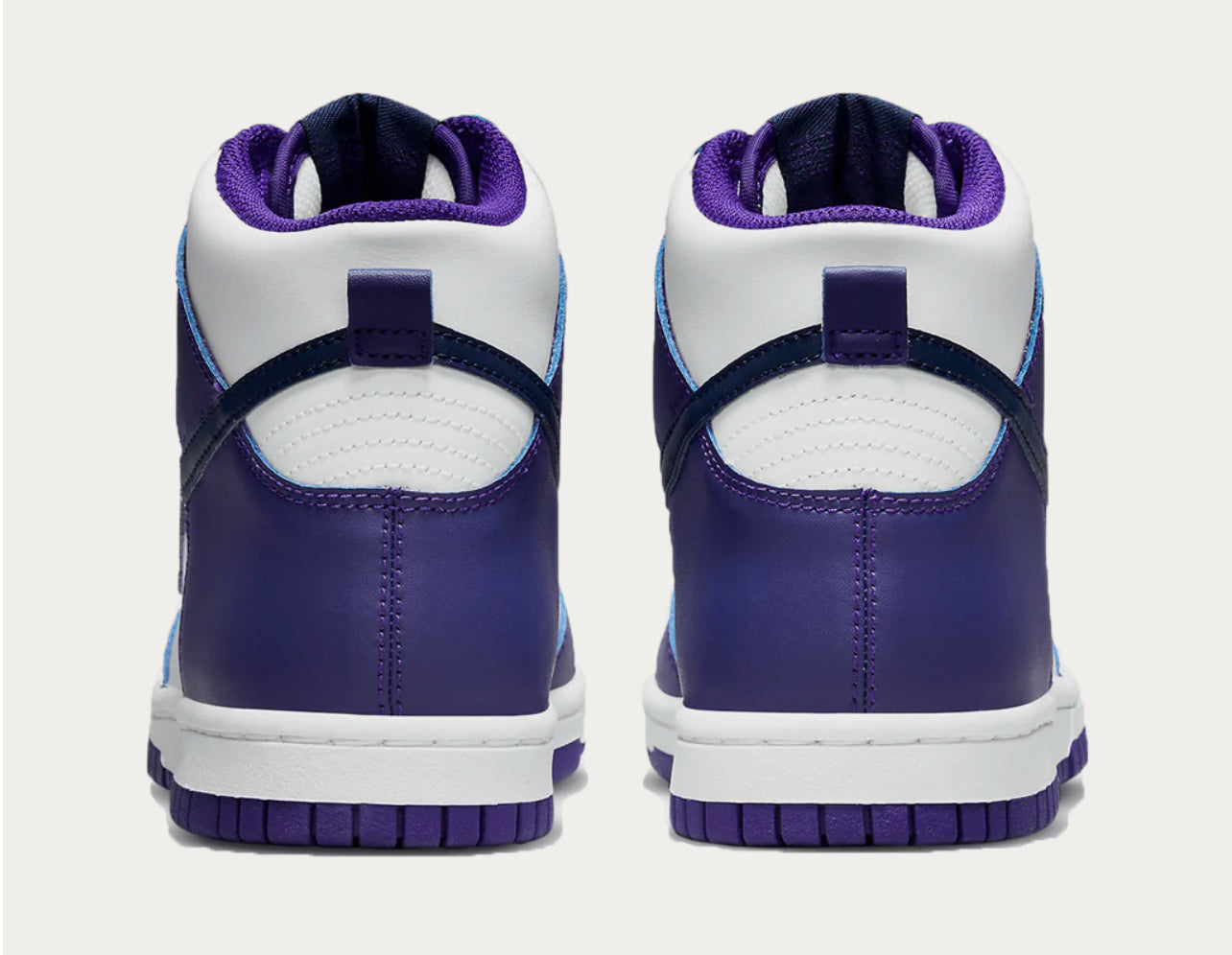 Nike Dunk High x Electro Purple Midnight Navy (GS)
