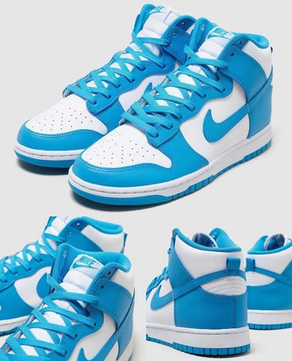 Dunk Hi x Laser Blue