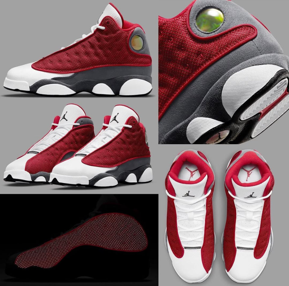 Air Jordan 13 Red Flint Grey