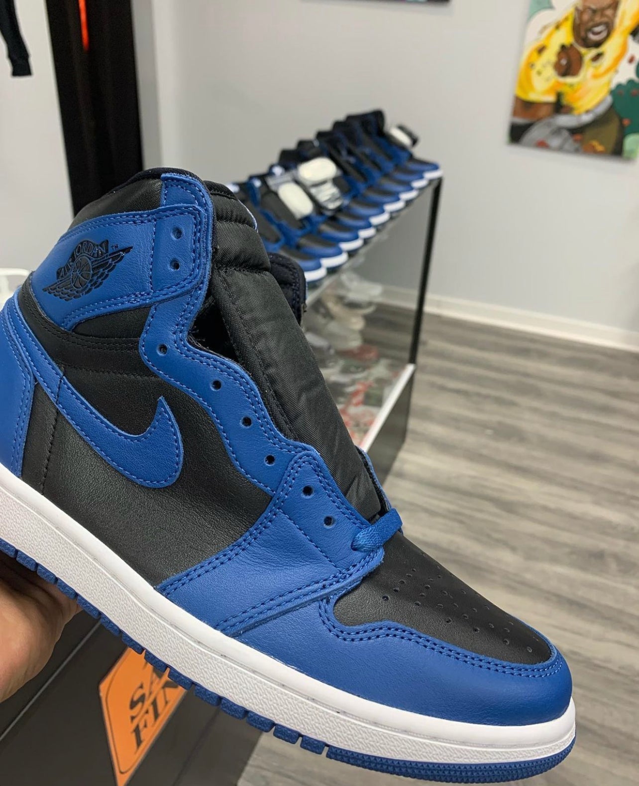 Air Jordan 1 High x Dark Marina Blue