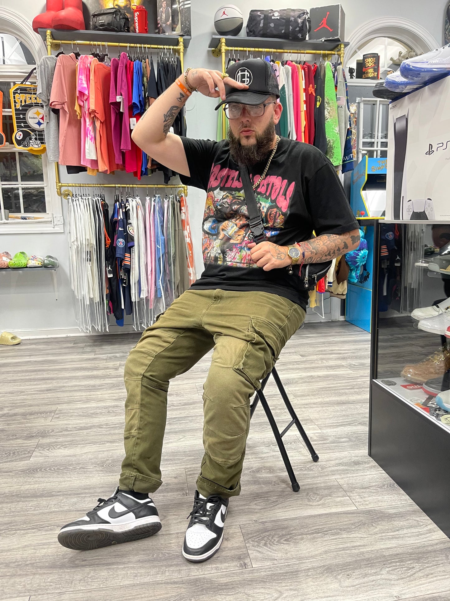 Pastels&Pistols x Bhad Gyal Bhabie Tee (Black)