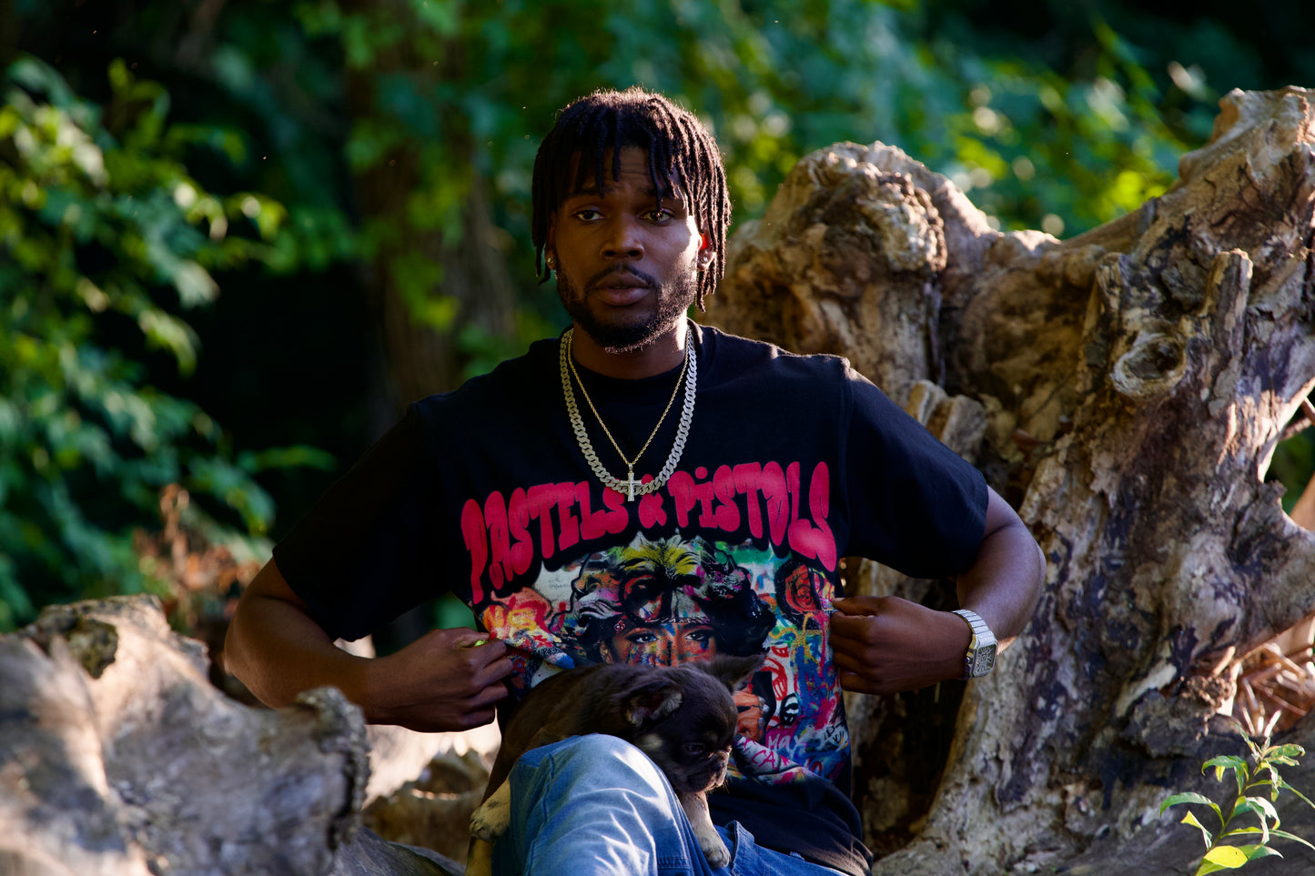 Pastels&Pistols x Bhad Gyal Bhabie Tee (Black)