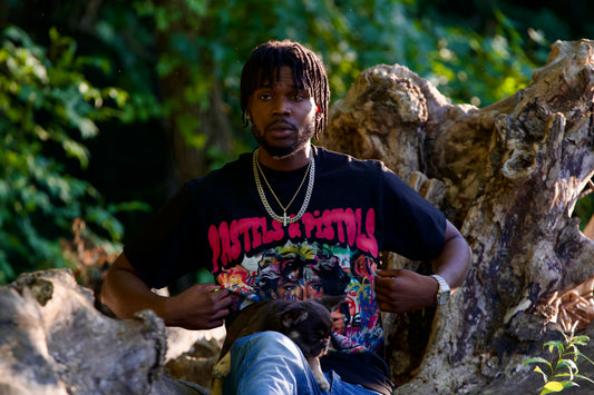 Pastels&Pistols x Bhad Gyal Bhabie Tee (Black)