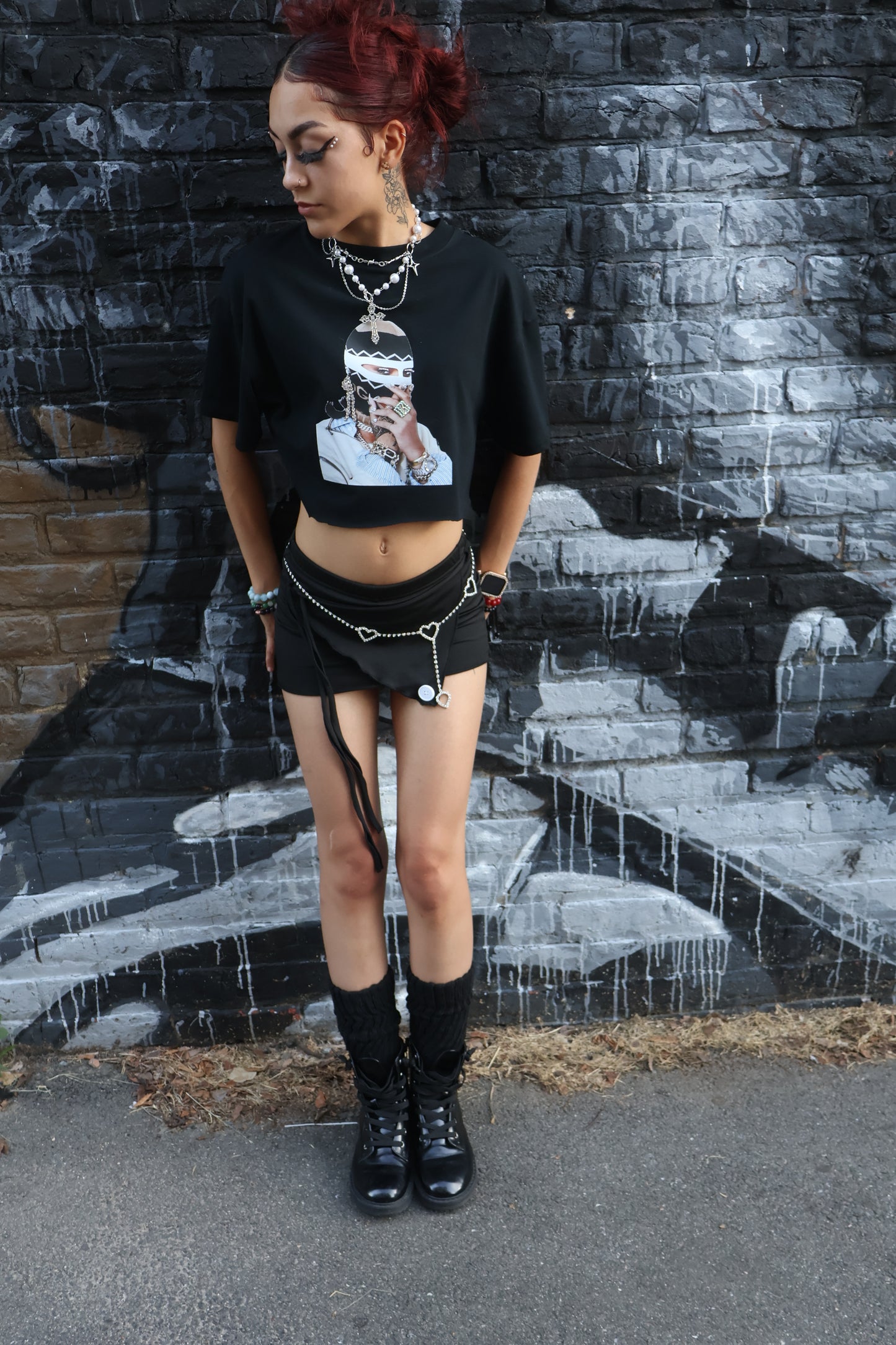 Pastels&Pistols “Say Less” Crop top