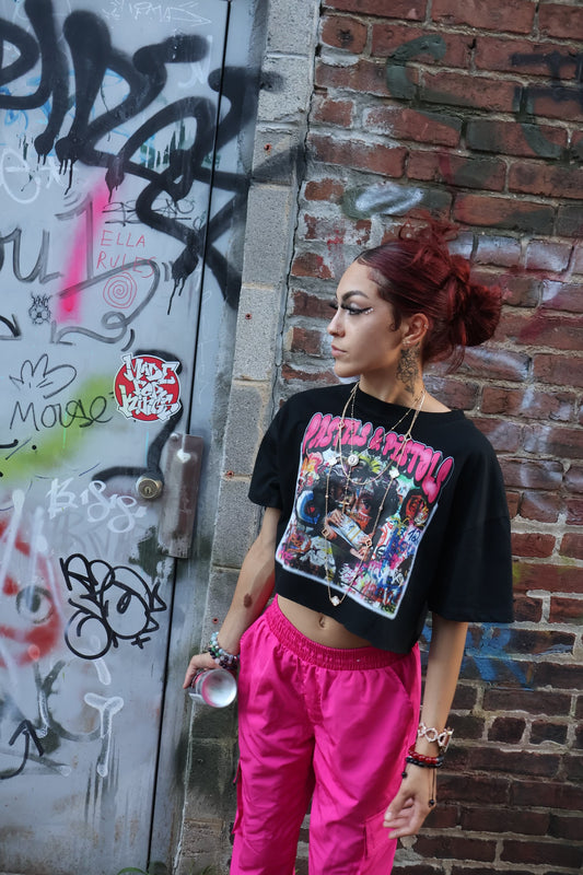 Pastels&Pistols x Bhad Gyal Bhabie Crop Top