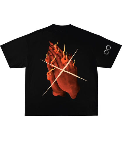 OX OMNI X NO PRAYERS TO THE DEVIL TEE