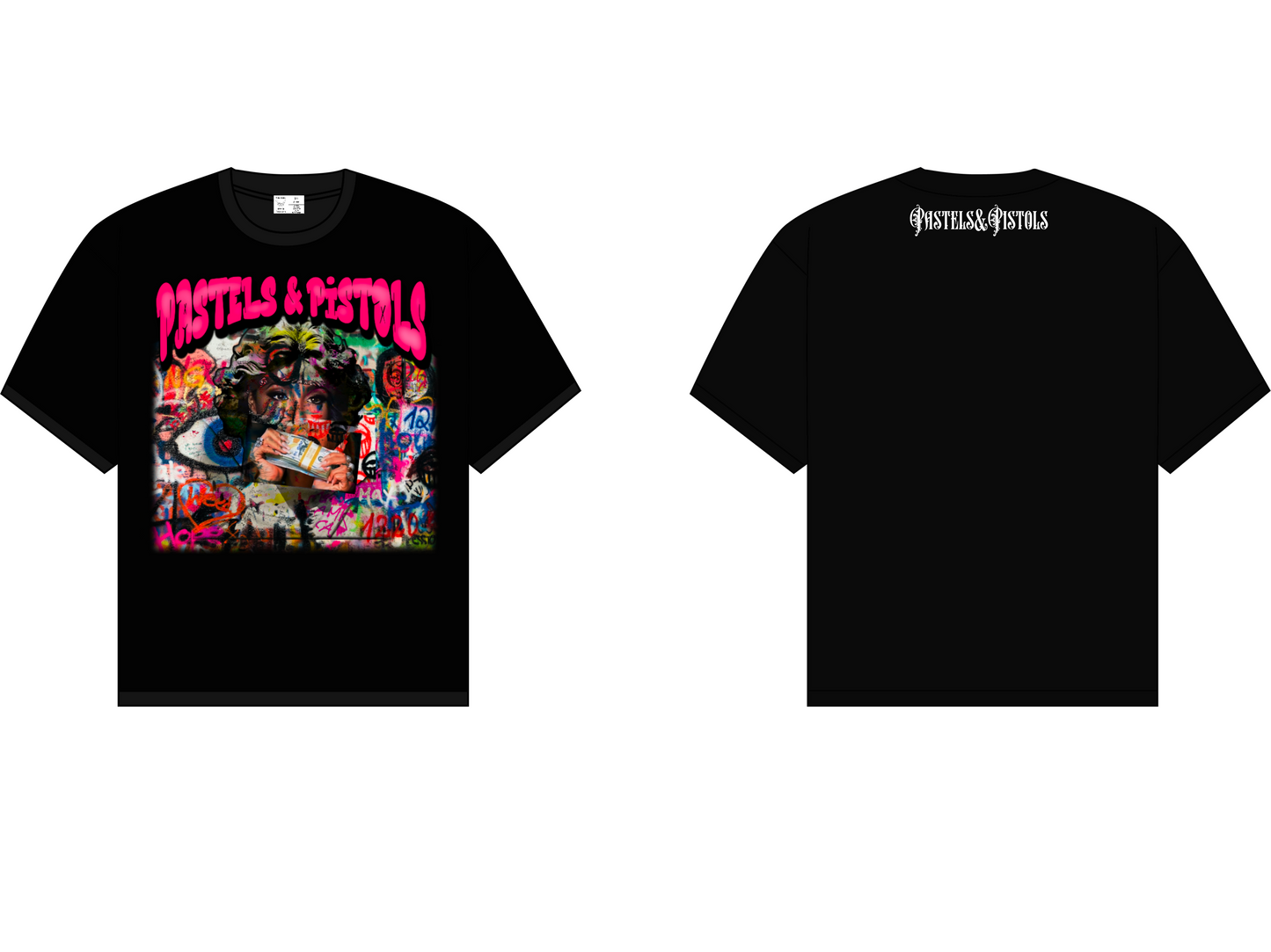 Pastels&Pistols x Bhad Gyal Bhabie Tee (Black)