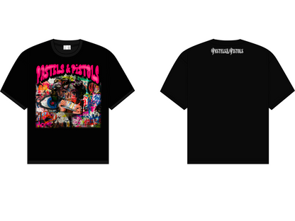 Pastels&Pistols x Bhad Gyal Bhabie Tee (Black)