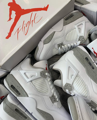 Air Jordan 4 x White Oreo