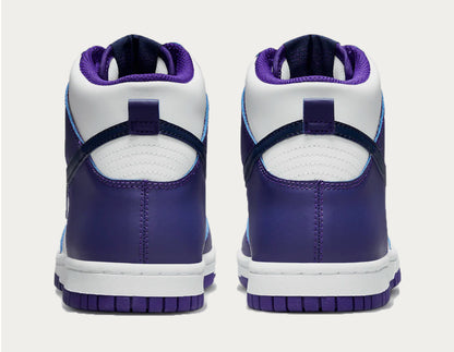 Nike Dunk High x Electro Purple Midnight Navy (GS)