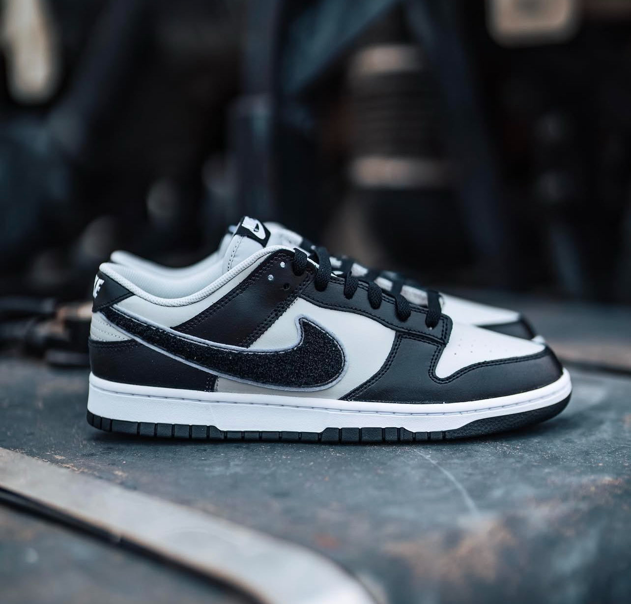 Nike Dunk Low Chenille Black Grey